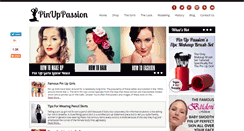 Desktop Screenshot of pinuppassion.com