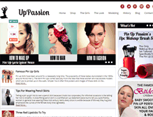 Tablet Screenshot of pinuppassion.com